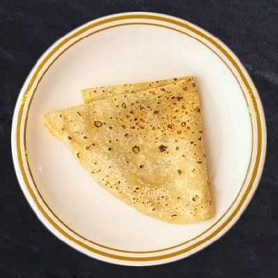 Half Cooked Chapati